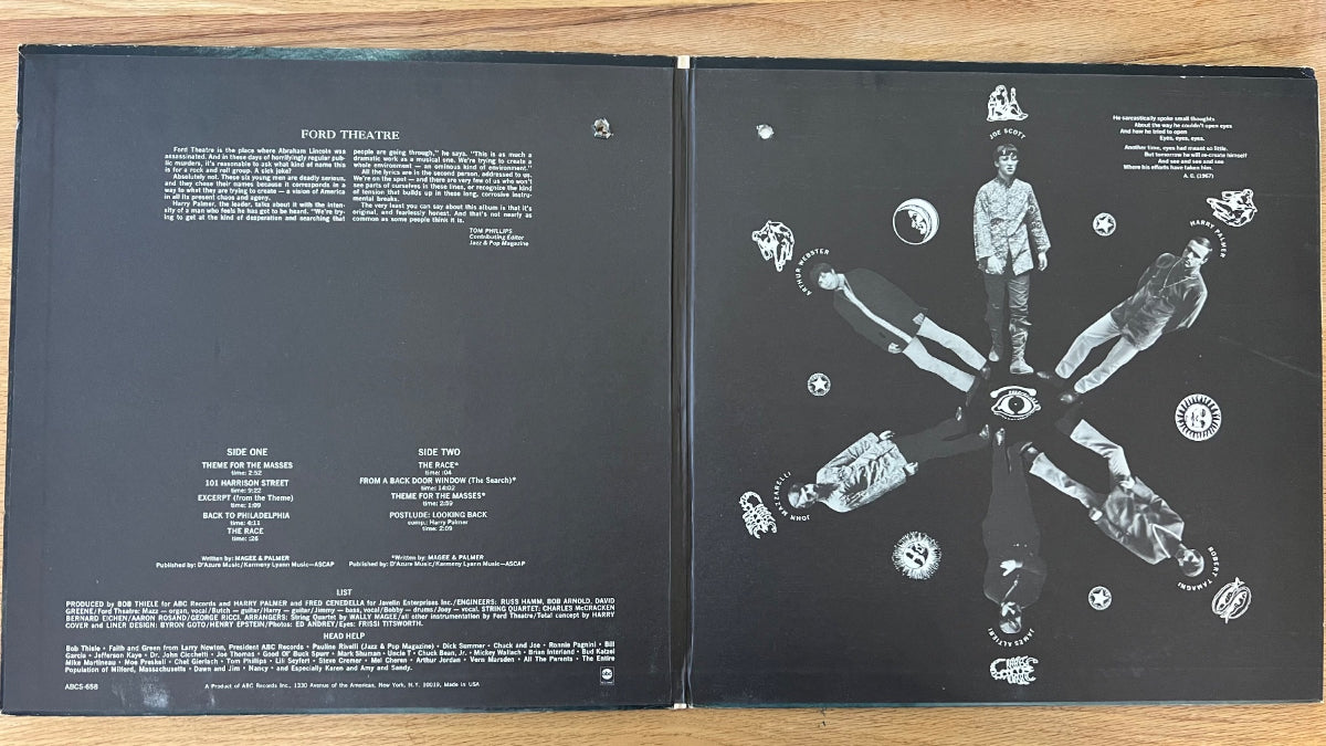Ford Theatre - Trilogy For The Masses / 1. US-Press. 1968 - (M-/VG+)