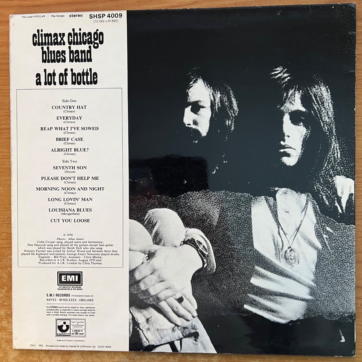 Climax Blues Band - A Lot Of Battle / 1. UK-Press. 1970 - (M-/M-)
