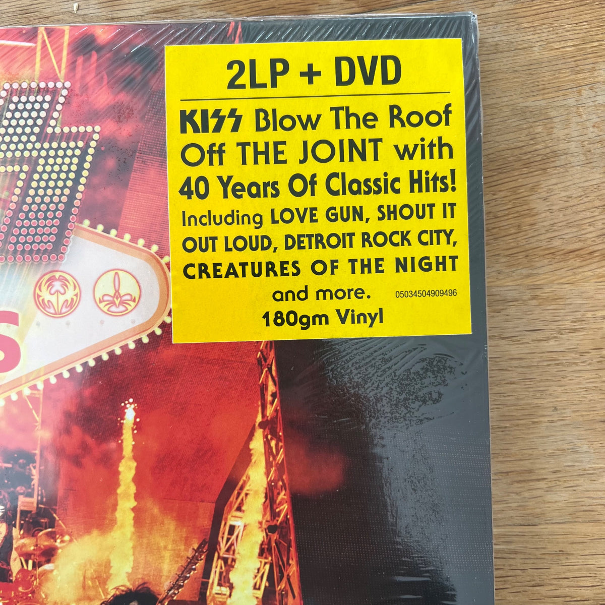 Kiss - Kiss Rocks Vegas / 2 LP & DVD - Première édition européenne. 2016 - (Neuf sous blister)