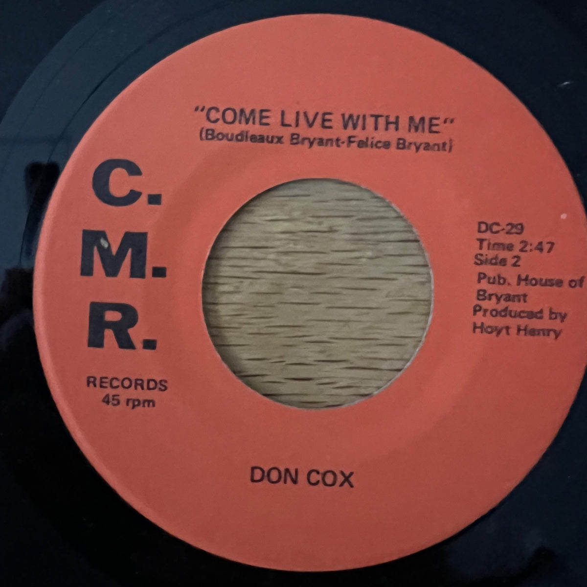 Don Cox - Sally / 1. US-Press. 1977 - (VG++/Neutral)