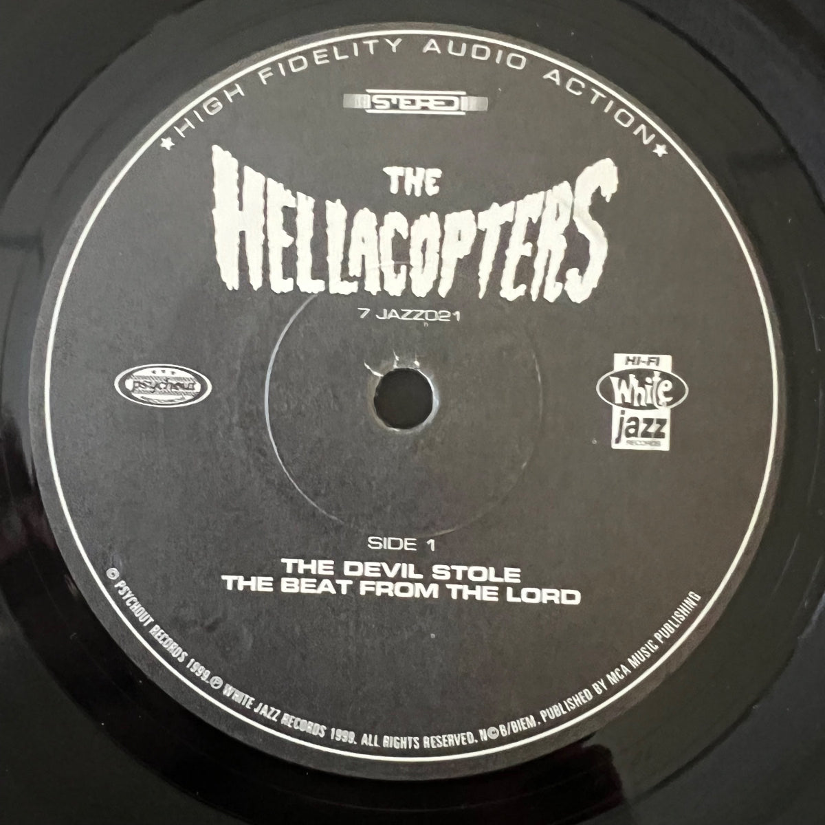 Hellacopters - The Devis Stole The Beat From The Lord / 1. Sweden-Press. 1999 - (M-/M-)