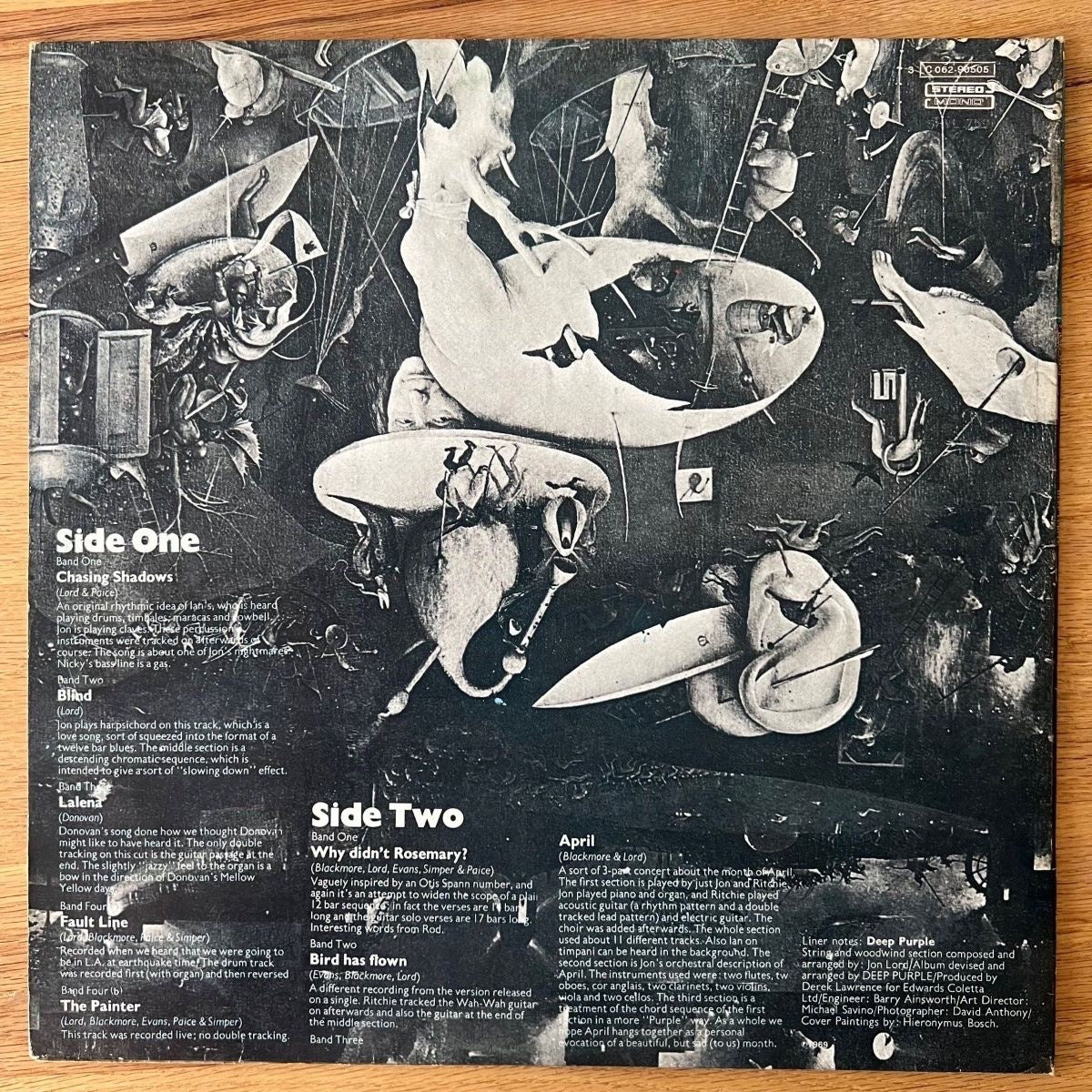 Deep Purple - Same / Italy Press. 1976 - (M-/M-)
