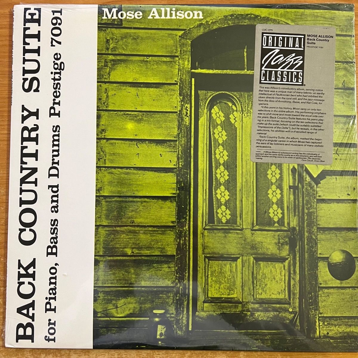 Mose Allison - Back Country Suite For Piano / US Press. 1983 - (Mint Sealed)