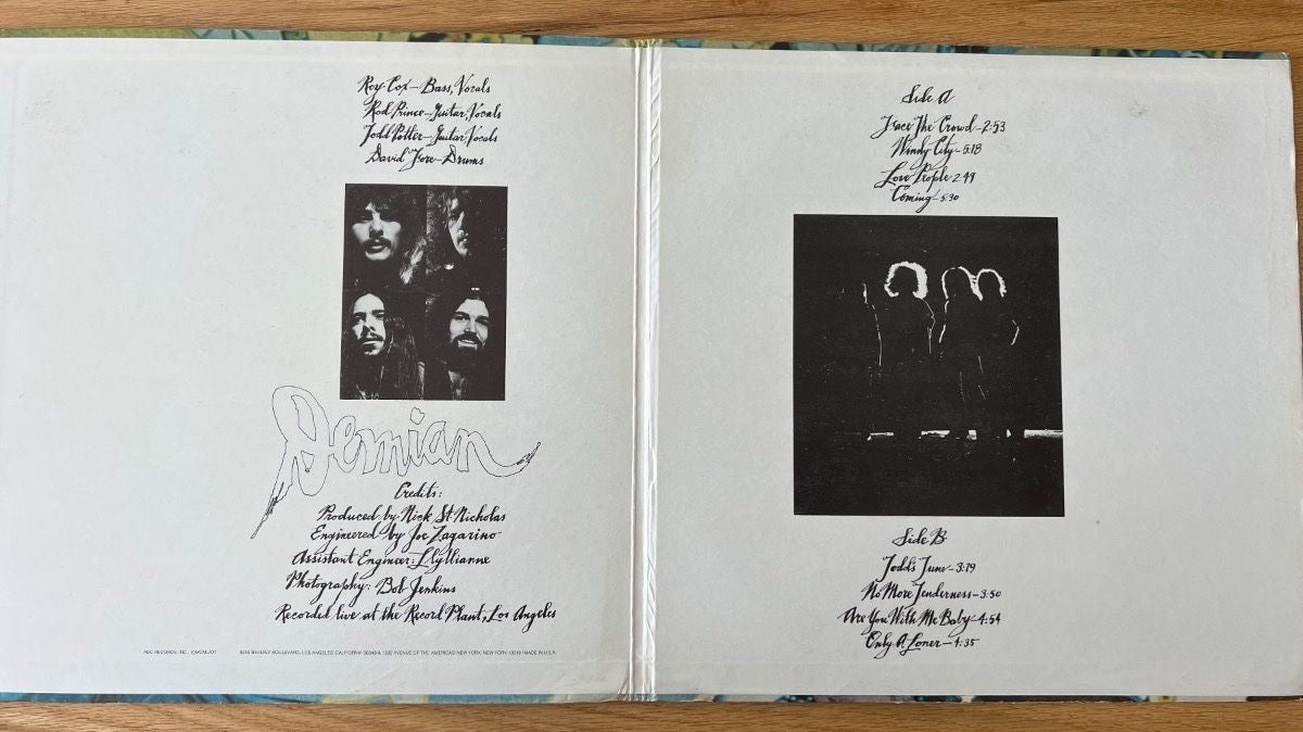 Demian - Idem / 1re presse américaine 1971 - (M-/M-)