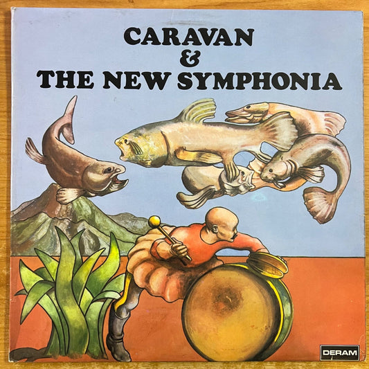 Caravan & The New Symphonia - Idem / 1re édition britannique. 1974 - (VG++/VG+)
