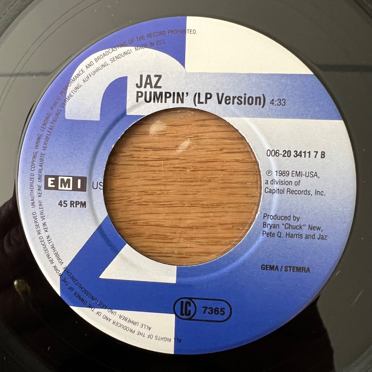Jaz - Hawaiian Sophie / 1. EU-Press. 1989 - (VG++/VG)