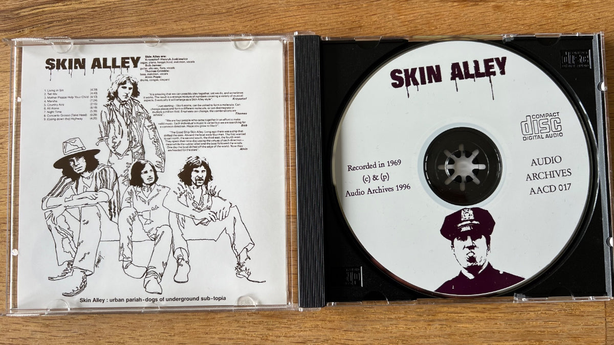 Sin Alley - Same / CD - 1st UK Press. 1996 on CD - (M-/M-)