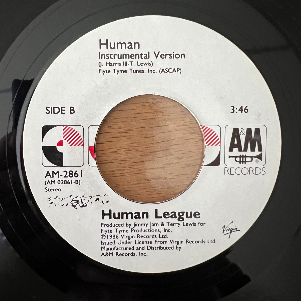Human League - Human / 1. US-Press. 1986 - (M-/M-)