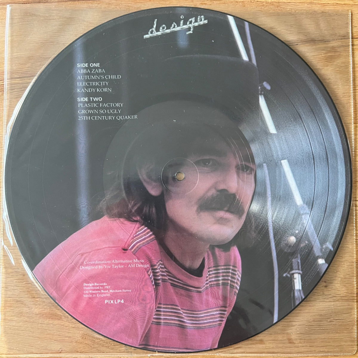 Captain Beefheart - Top Secret / Picture LP - 1st UK 1984 - (M-/Original Plastic Cover)