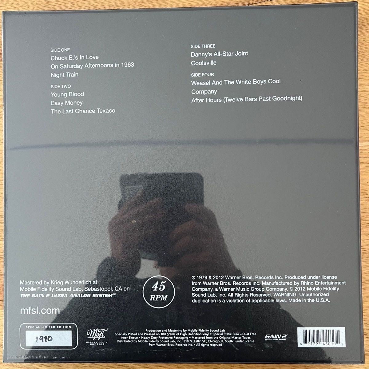 Rickie Lee Jones - Same / Audiophile MFSL Box - US 2013 - (Mint & Sealed)