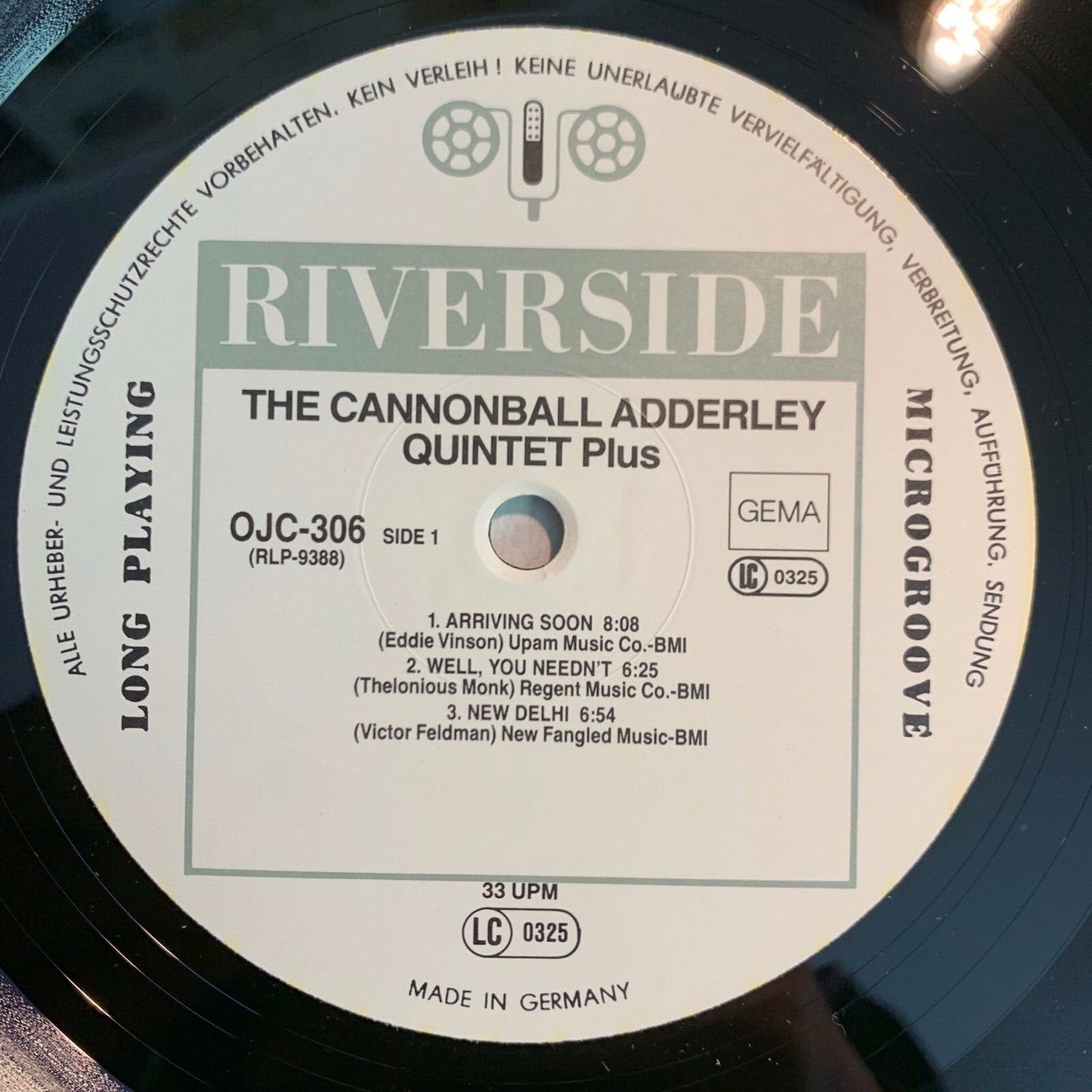 Cannonball Adderley Quintet - Plus / German-Press. 1987 - (M-/M-)
