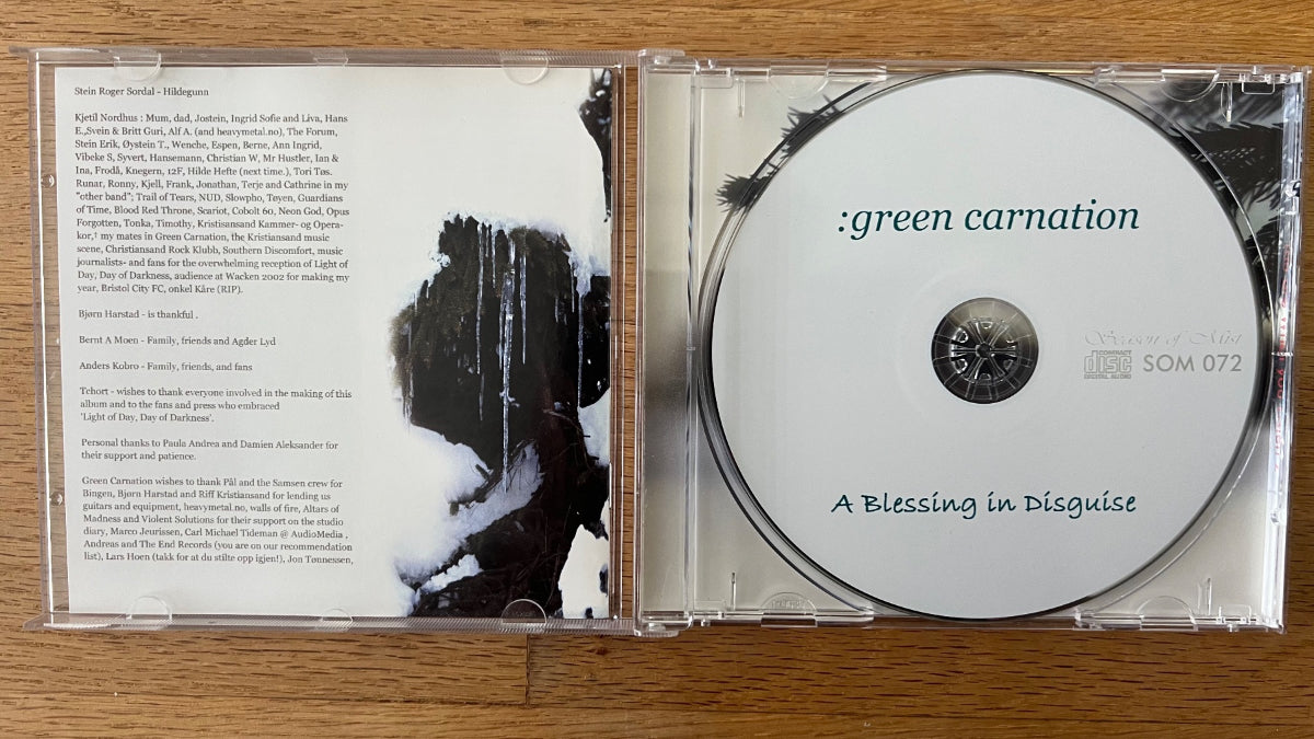 Green Carnation - A Blessing In Disguise / 1st EU Press. 2003 - (M-/M-)
