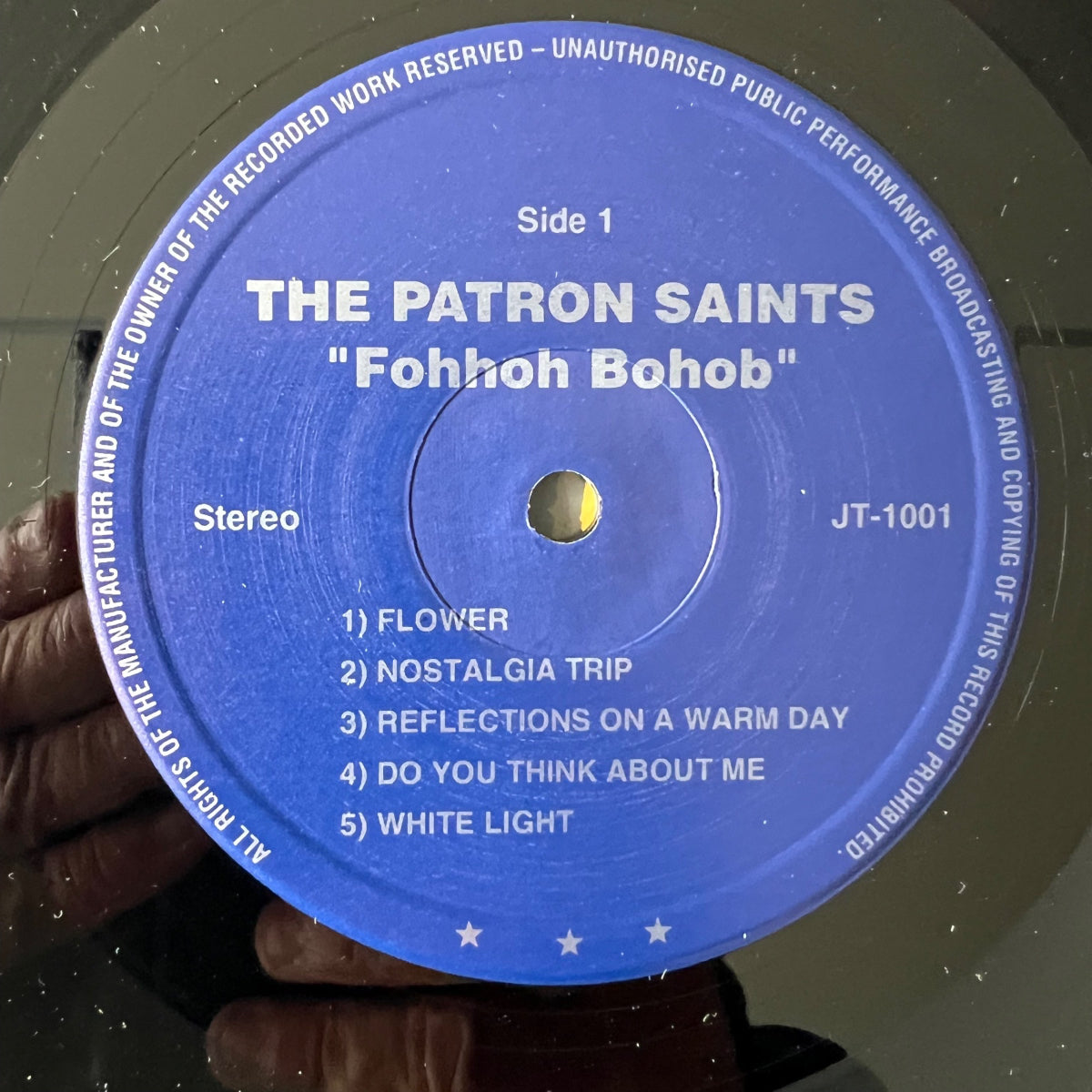 Patron Saints - Fohhoh Bohob / Austria 1994 - RE from 1969 - (M-/VG++)