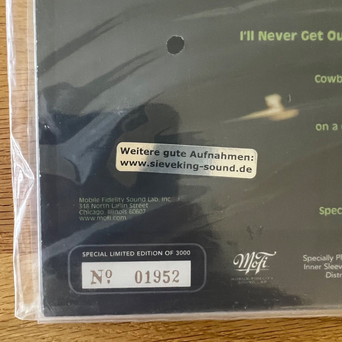 Cowboy Junkies - Whites Off Earth Now / Audiophile MFSL 2009 - (Neuf et scellé)