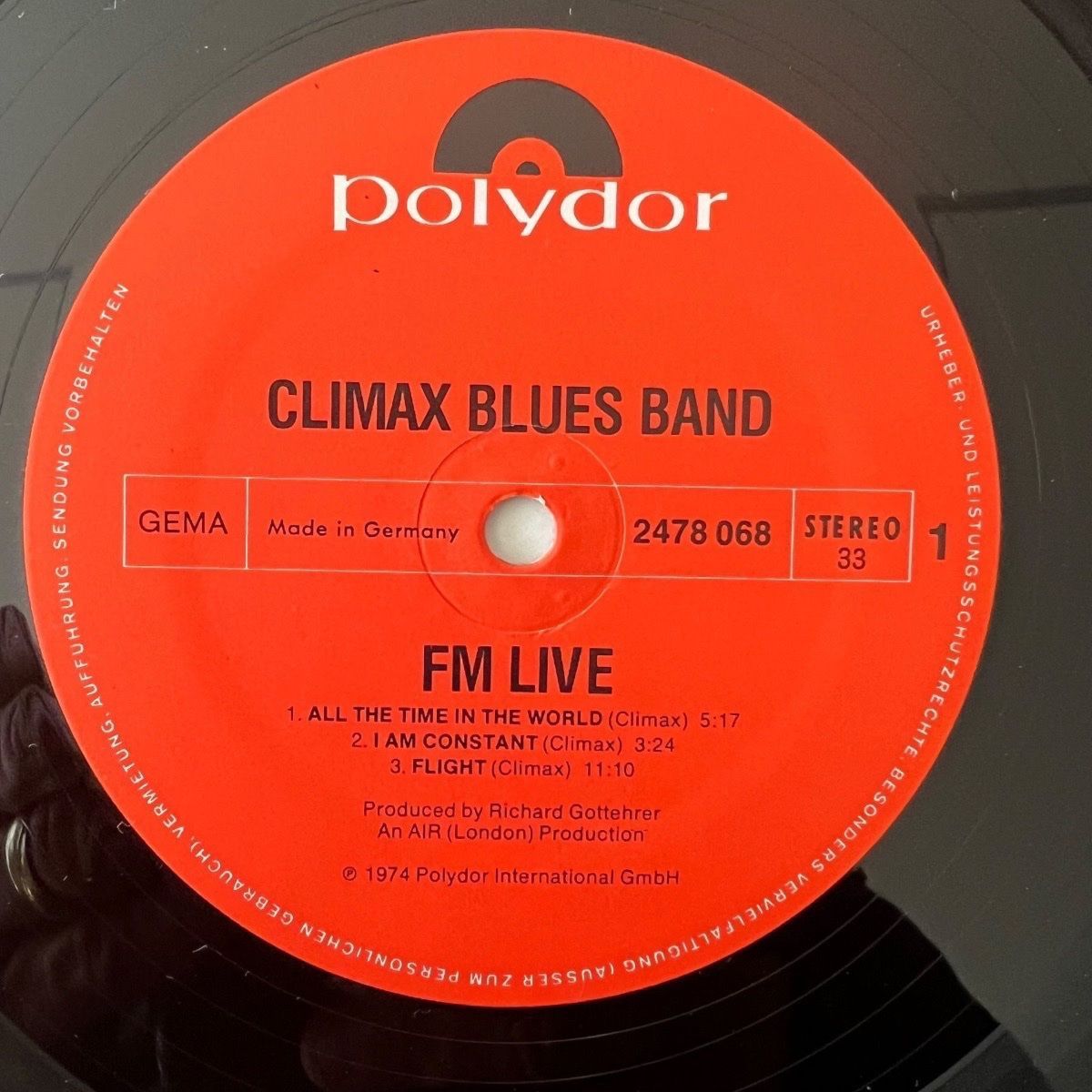 Climax Blues Band - FM Live / 2 LPs - 1. D-Press. 1974 - (M-/M-)