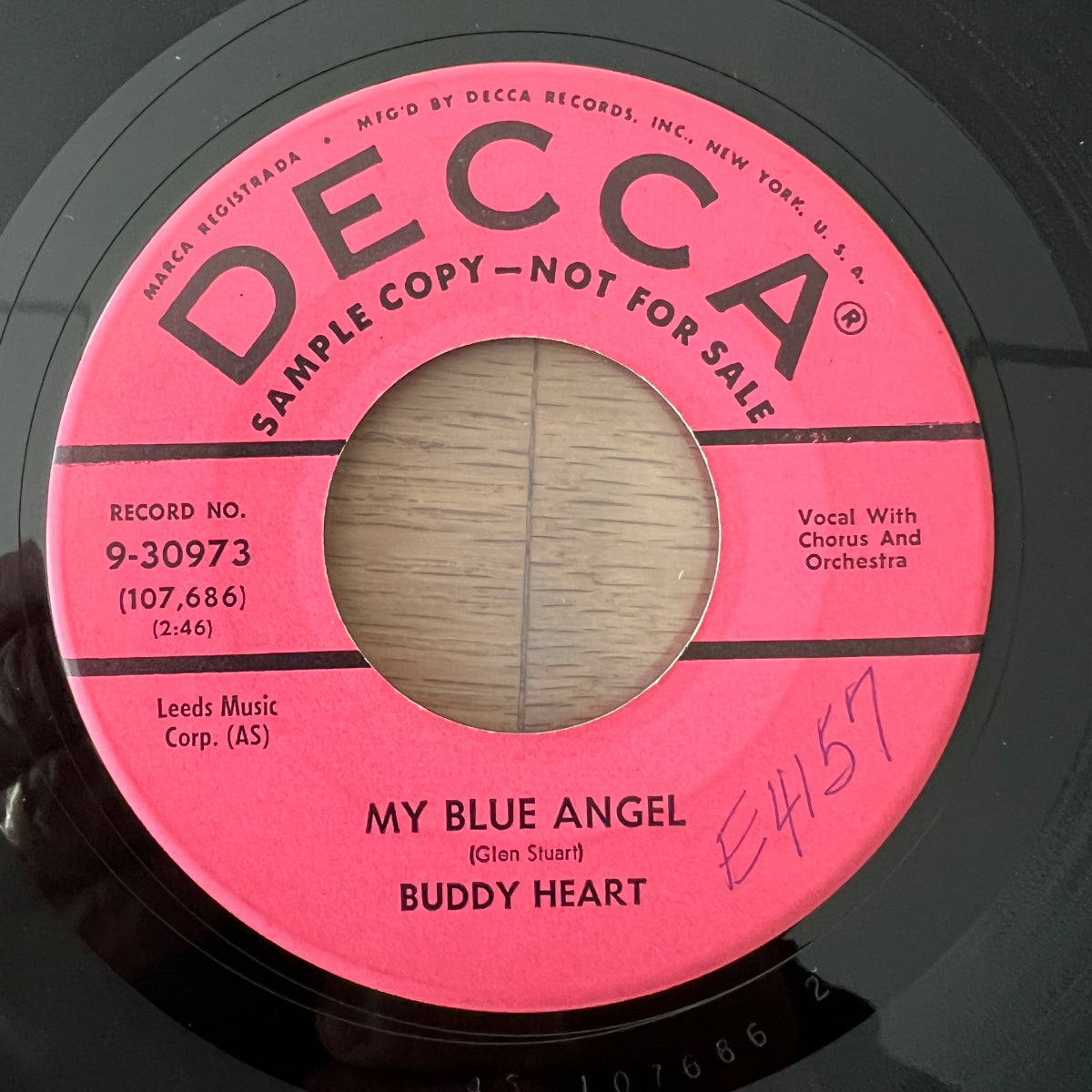 Buddy Heart - Julie / US-Press. 196? - R'n'R - Promo Copy - (VG++/Neutral)