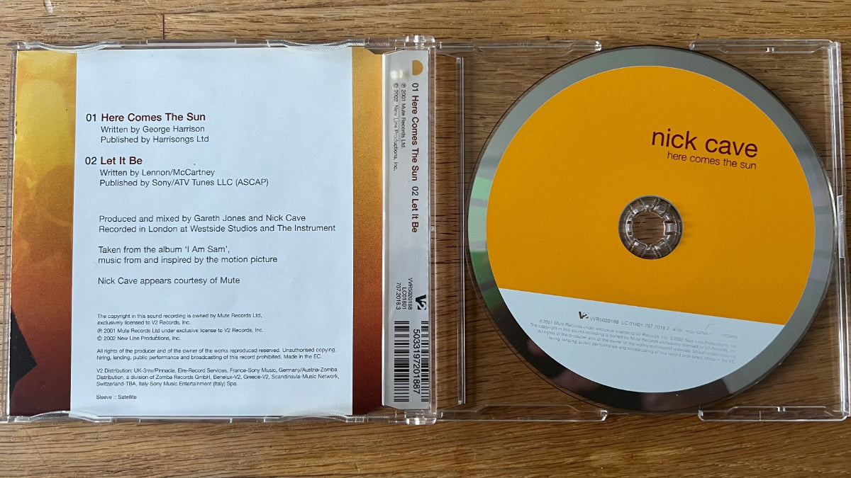 Nick Cave - Here Comes The Sun / CD single - 1st EU 2002 - (M-/M-)
