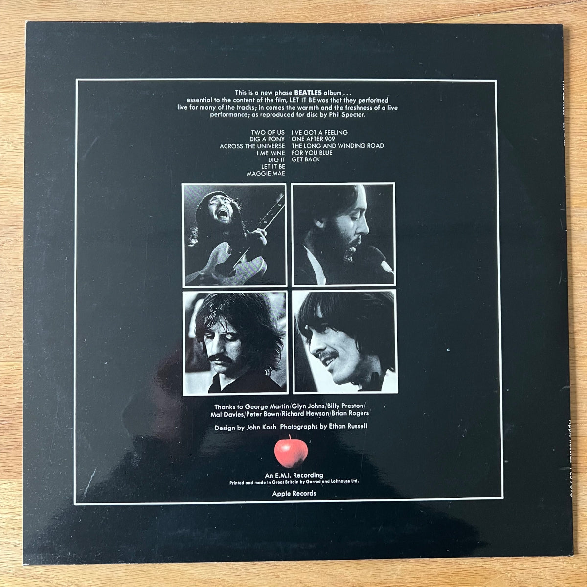 Beatles - Let It Be / Coffret LP - Première édition britannique. 1970 - (M-/VG++)