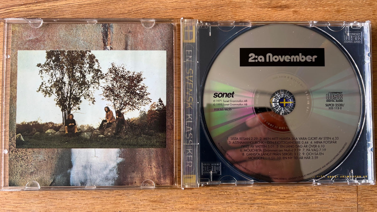 November - 2:a / CD - 1. Sweden Press. 1995 - (M-/M-)