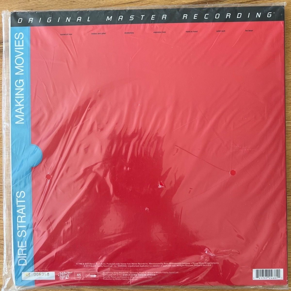 Dire Straits - Making Movies / 2 LP - Audiophile MFSL Press. 2019 - (Mint & Sealed)