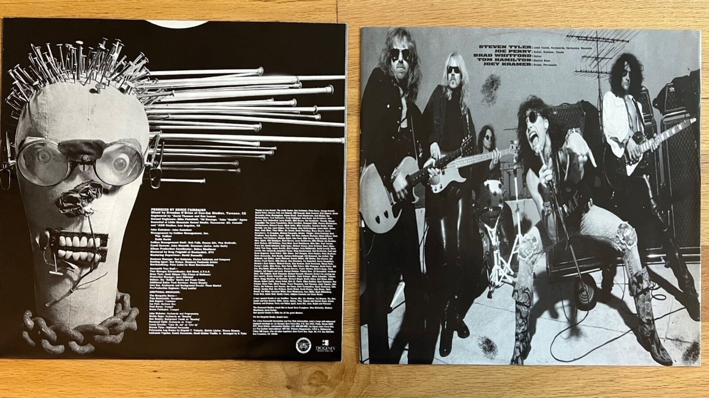 Aerosmith - Get A Grip / 2 LPs - 1st NL Press. 1993 - (M-/VG++)