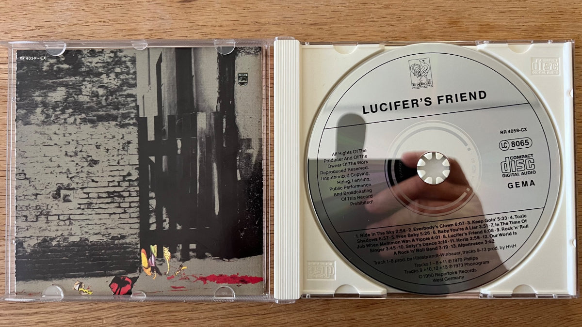 Lucifer's Friend - Same / CD - 1st D-Press. 1990 on CD - (M-/M-)