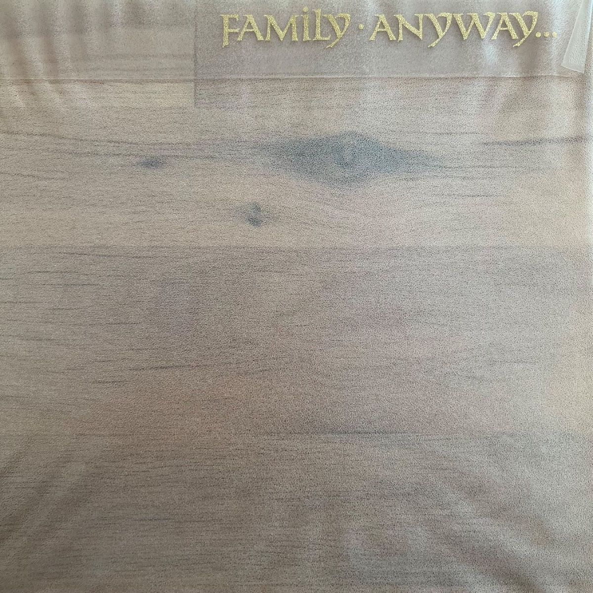 Family - Anyway / 1. UK-Press. 1979 - (M-/M-)