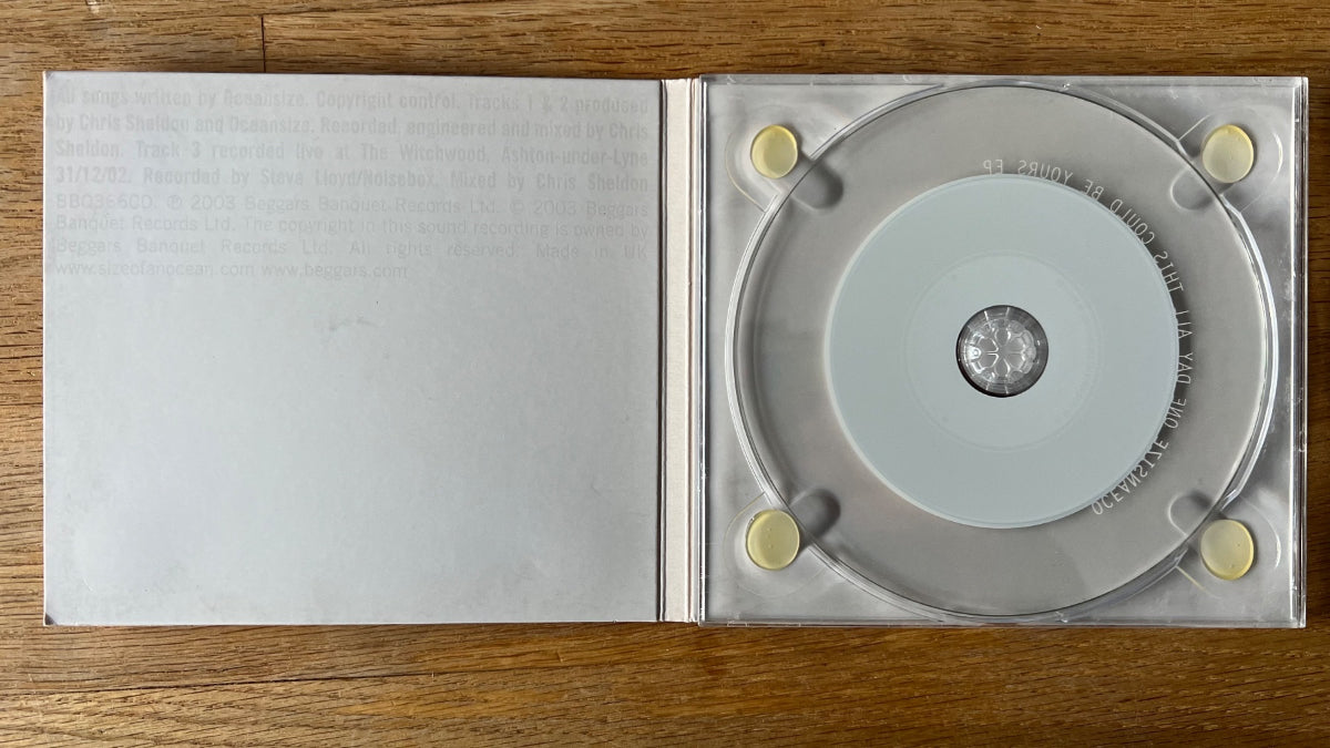 Oceansize - One Day All This Could Be Yours / CD-Maxi -1. UK-Press. 2003 - Digipak - (M-/M-)