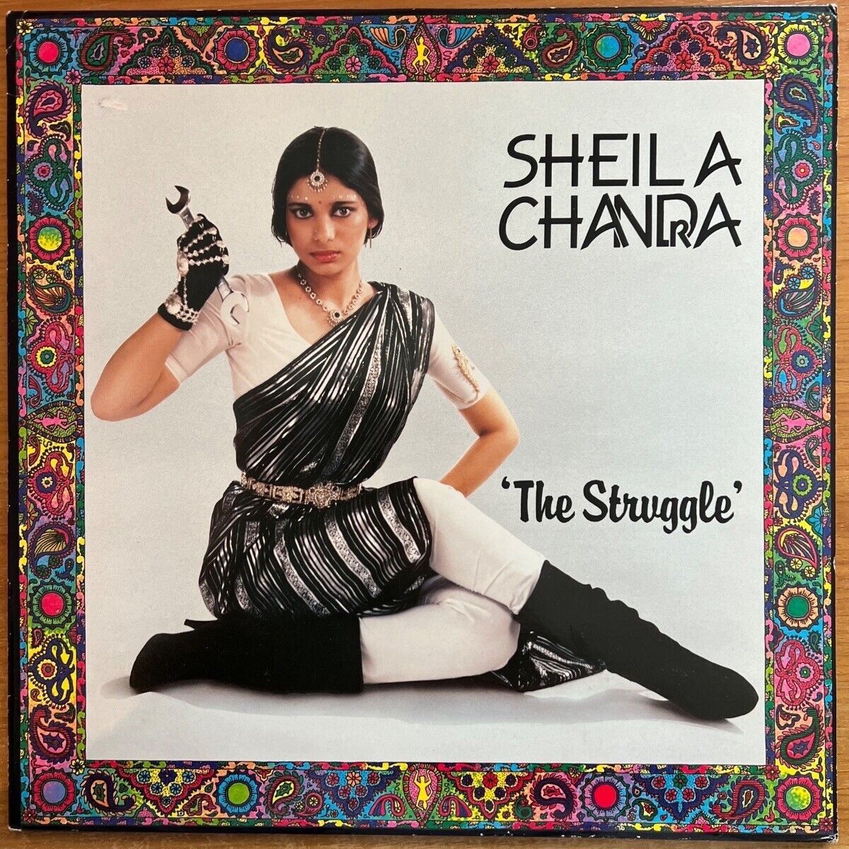 Sheila Chandra - The Struggle / 1. UK Press. 1985 - (M-/VG++)