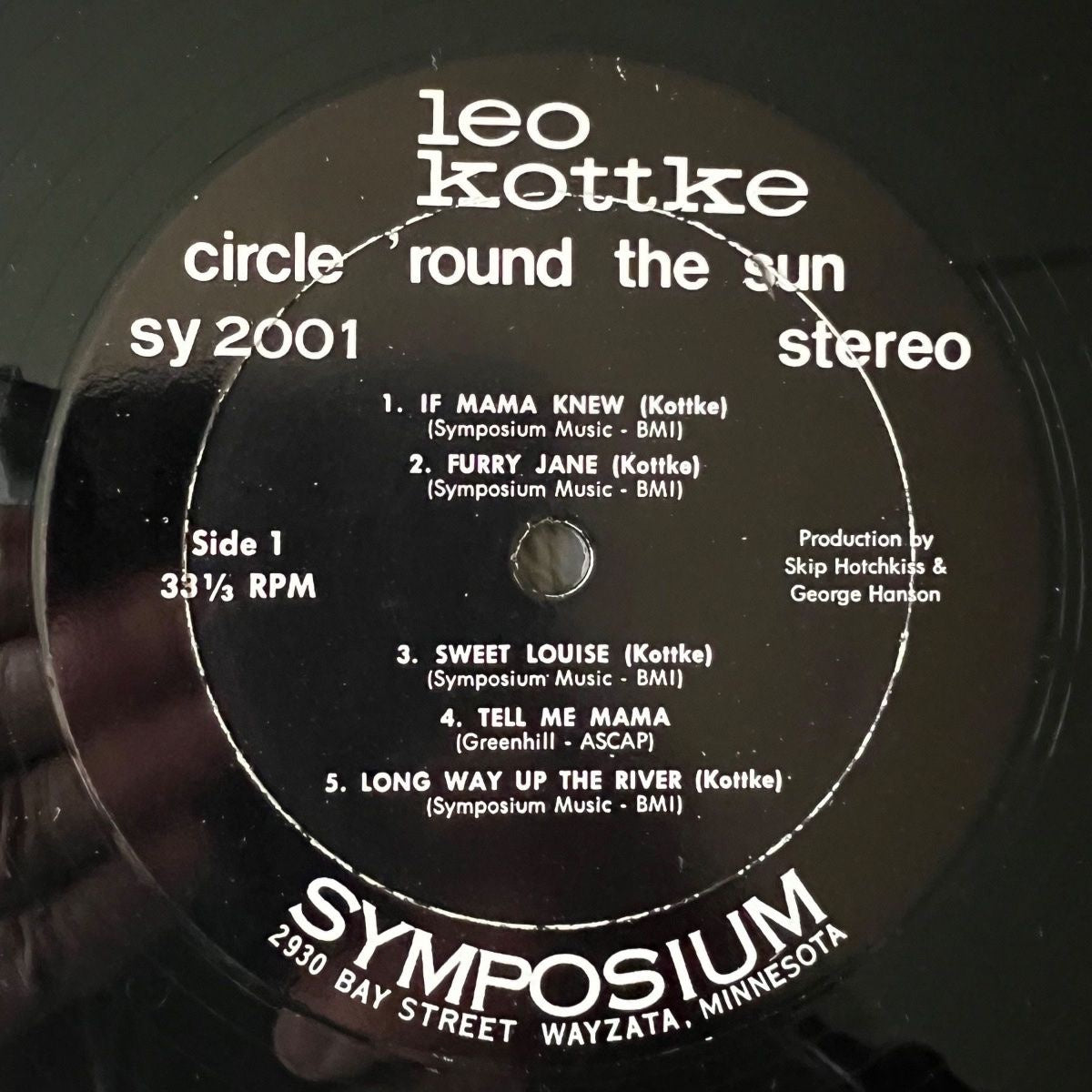 Leo Kottke - Circle Round The Sun / 1. US-Press. 1970 - (M-/VG++)