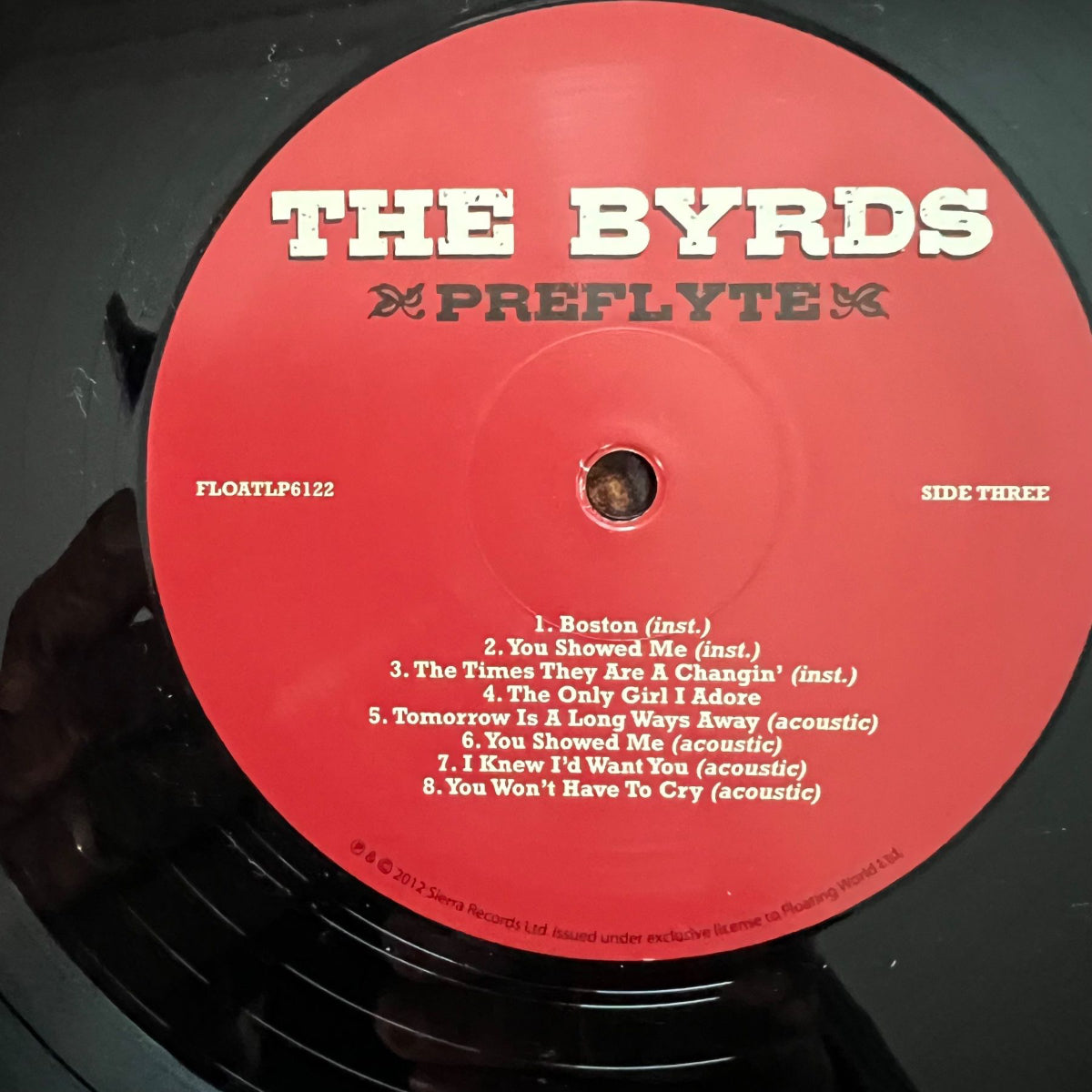 Byrds - Preflyte / 3 LPs - UK Press. 2012 - (Mint/Mint)