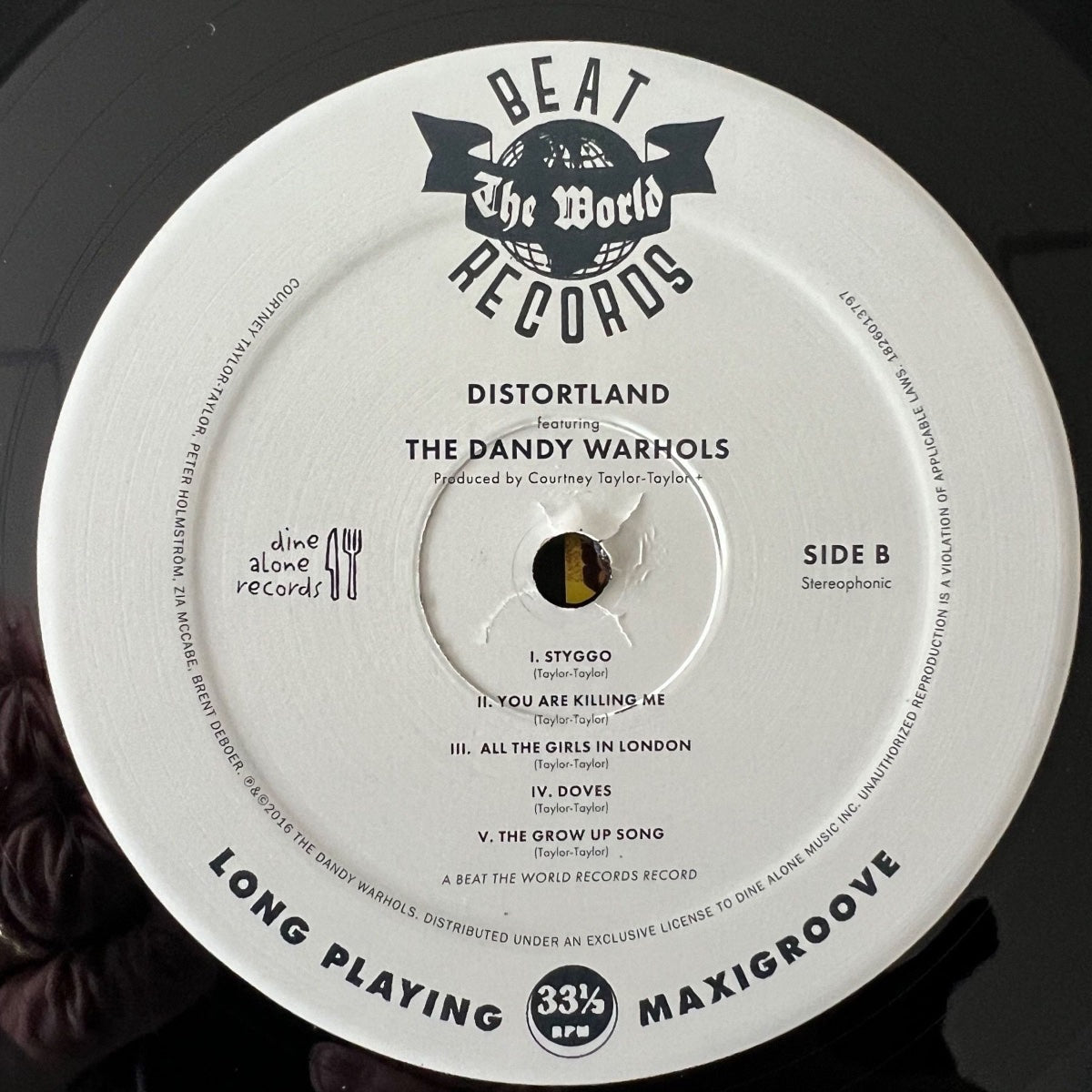 Dandy Warhols - Distortland / 1st US Press. 2016 - (Mint)