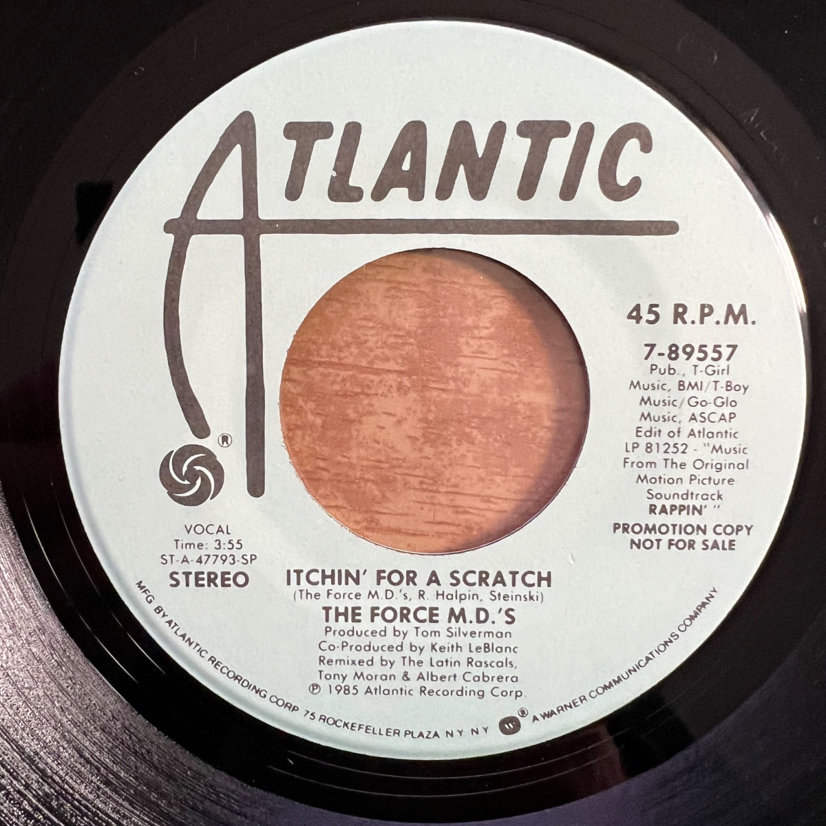 Force M.D.'s - Itchin' For A Scratch / US-Promo 1985 - (M-/Neutral)