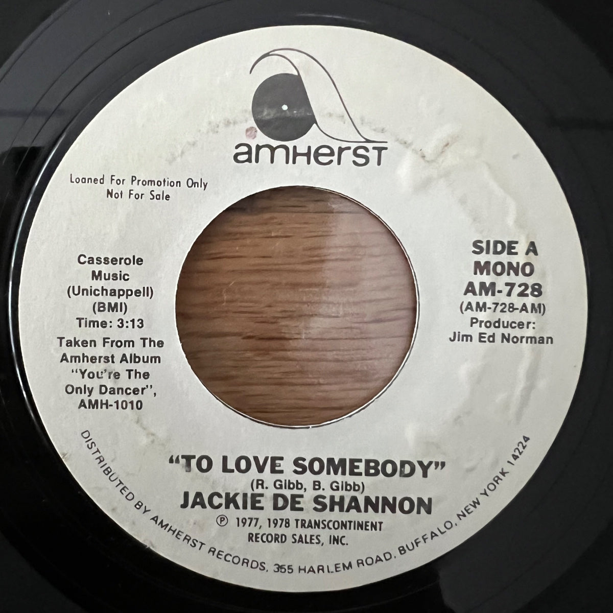Jackie De Shannon - To Love Somebody / US-Promo 1978 - (M-/Neutral)