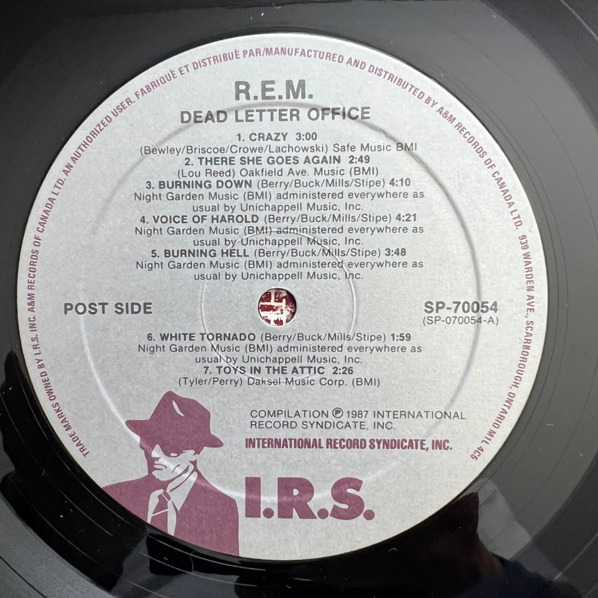 R.E.M. - Dead Letter Office / 1. Kanada-Press. 1987 - (M-/M-)
