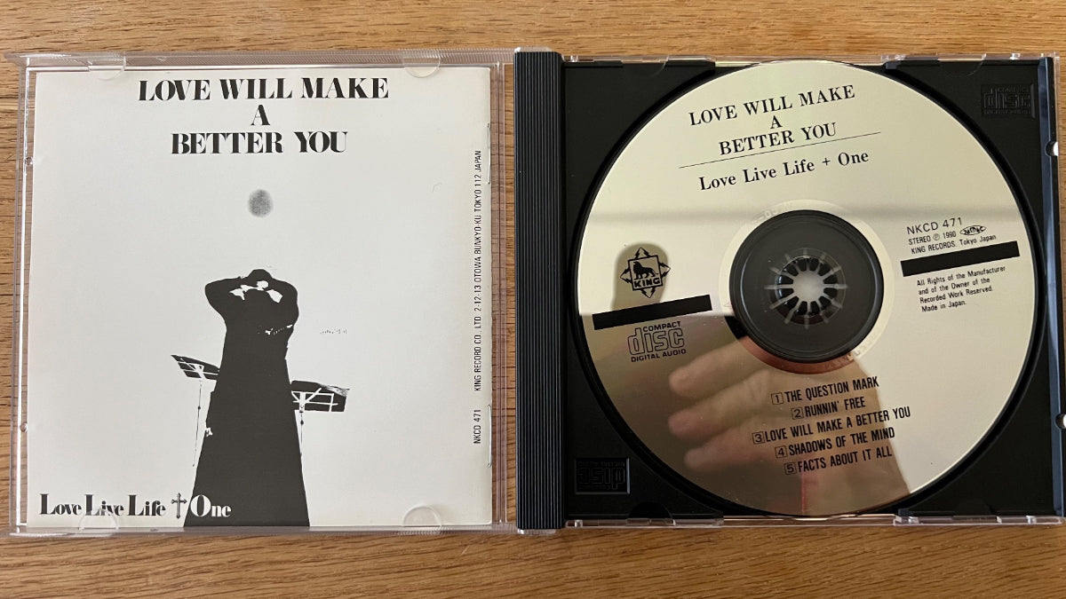 Love, Live Life + One - Love Will Make A Better You / CD