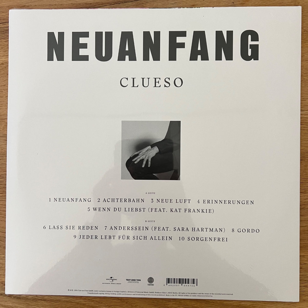 Clueso - Nouveau départ / 1ère édition 2016 - (Mint)