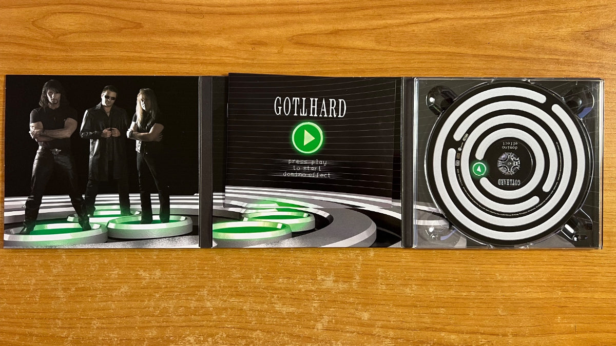 Gotthard - Domino Effect / CD - 1. Swiss 2007 - Digipak - (M-/M-)