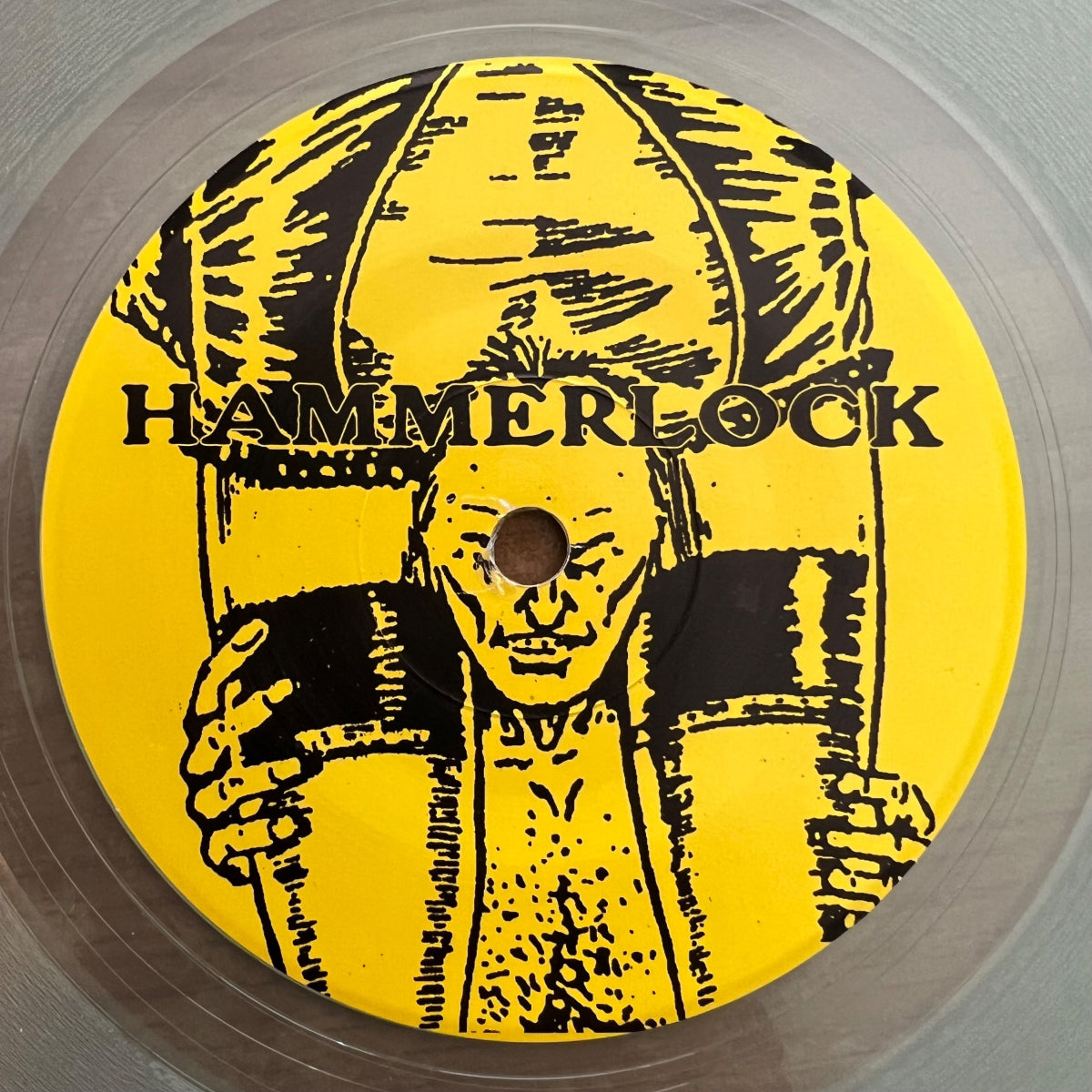 Hammerlock - Knock Her Out / 1. US-Press. 1996 - Clear Vinyl - (M-/M-)