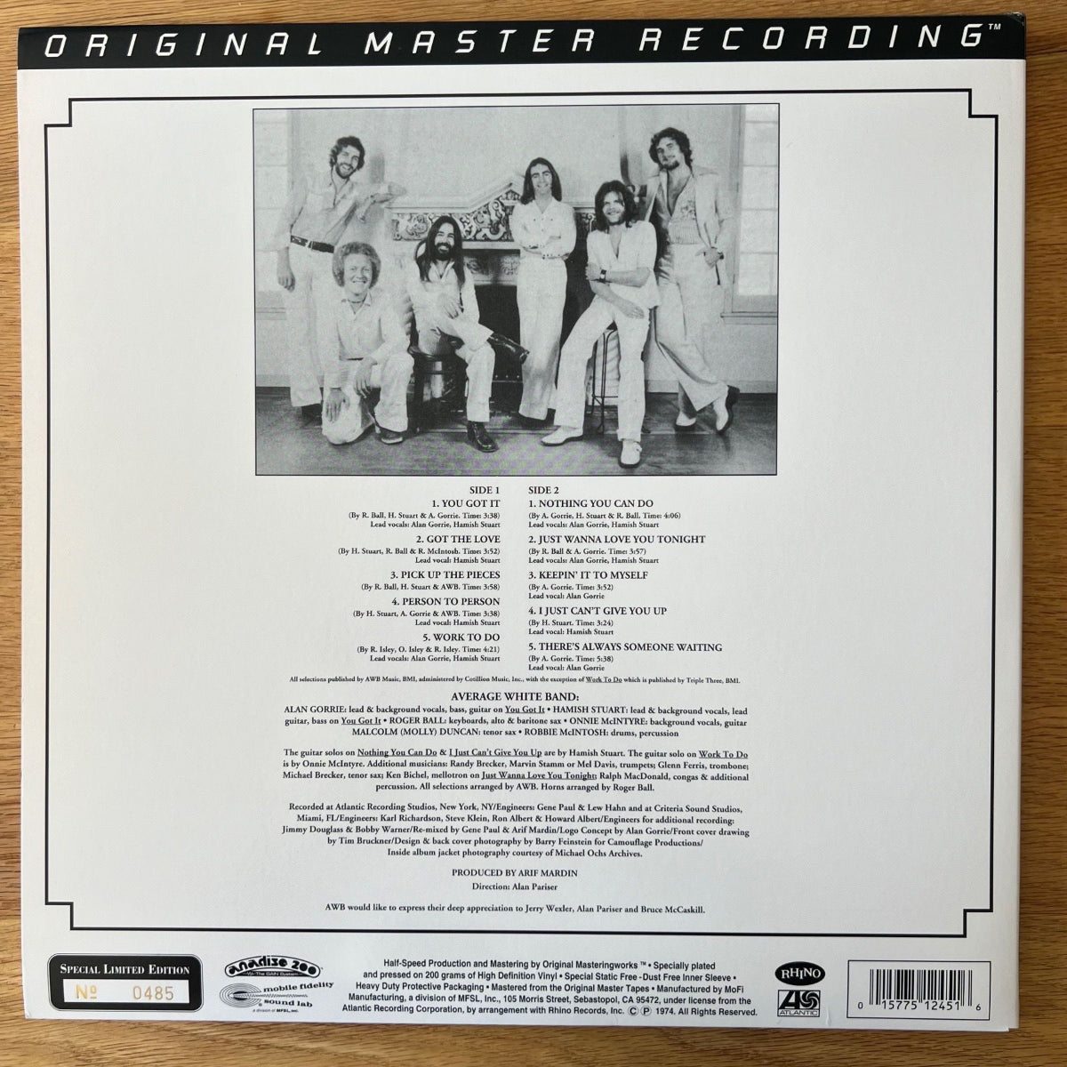 Average White Band - AWB / Audiophile MFSL 1995 - (Mint)
