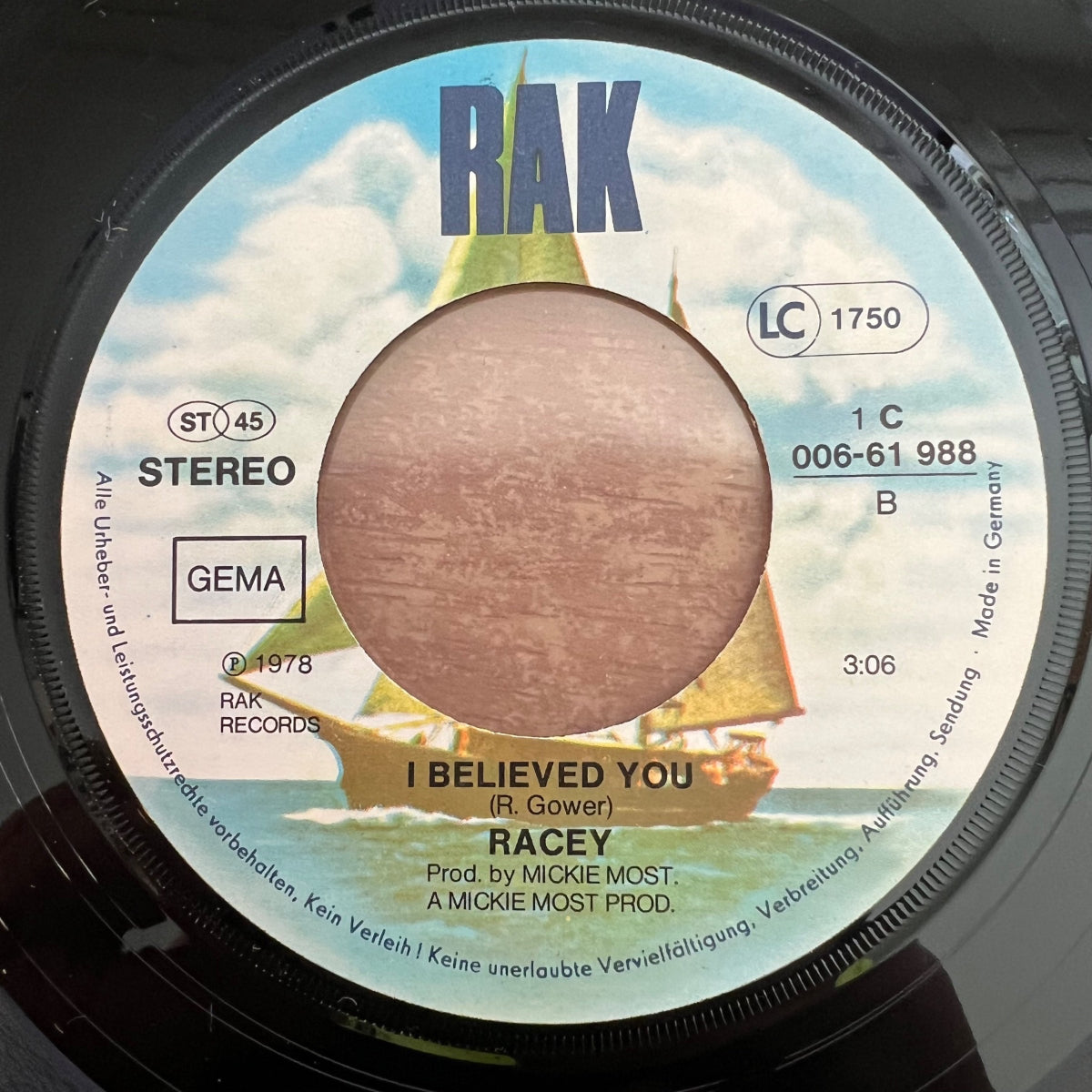 Racey - Lay Your Love On Me / 1. D-Press. 1978 - (M-/VG++)