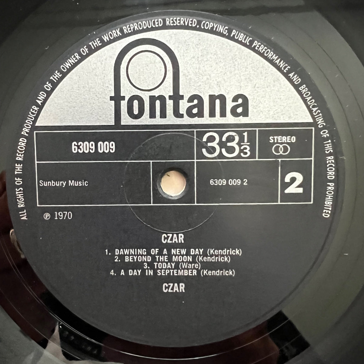 Czar - Same / 1. UK-Press. 1970 - (M-/M-)
