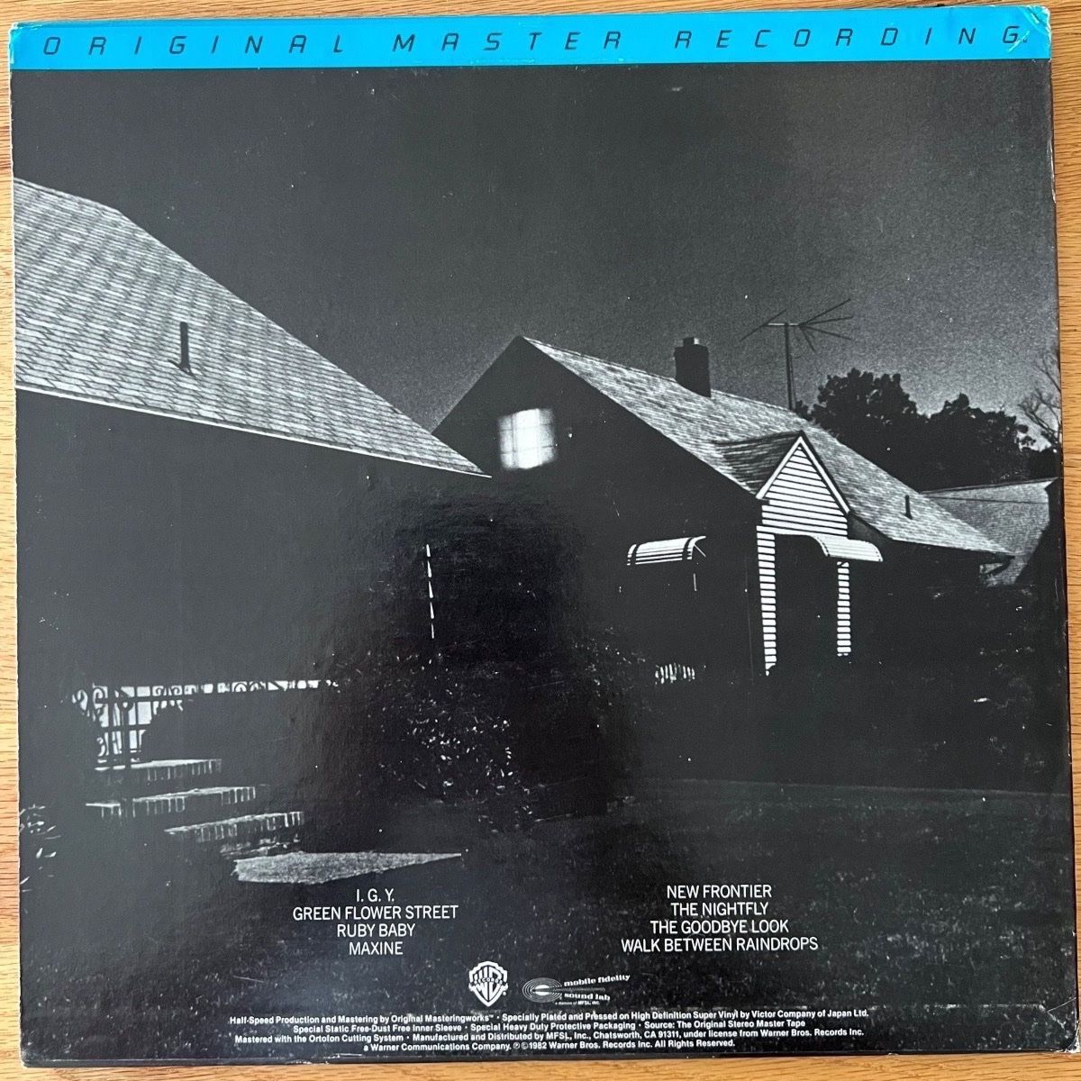 Donald Fagen - The Nightfly / Audiophile MFSL-Press. 1983 - (M-/