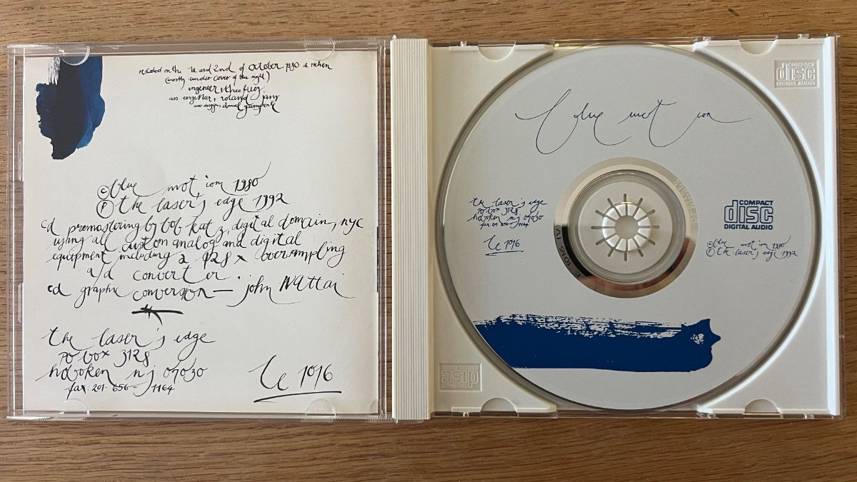 Blue Motion - Same / CD - 1. US-Press. 1992 on CD - (M-/M-)
