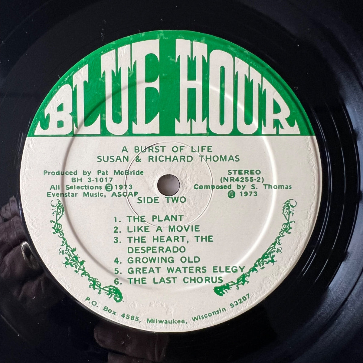Susan & Richard Thomas - A Burst Of Life / 1. US-Press. 1974 - (M-/VG+)