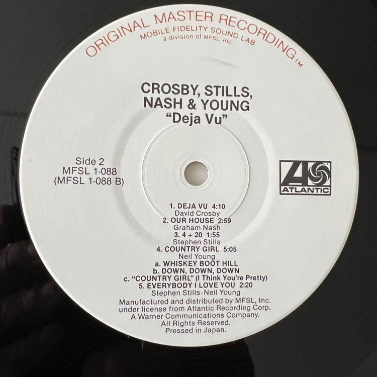 Crosby, Stills, Nash & Young - Déjà Vu / Audioph. MFSL 1983 - (M-/M-)