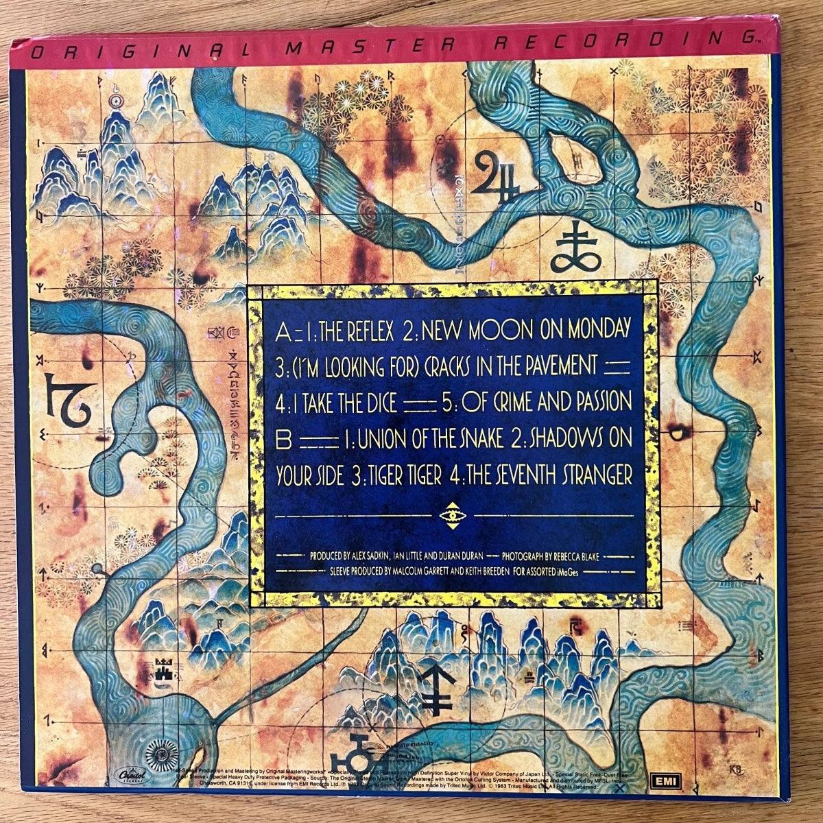 Duran Duran - Le Tigre et la Mort / Audiophon. MFSL 1983 - (M-/VG++)