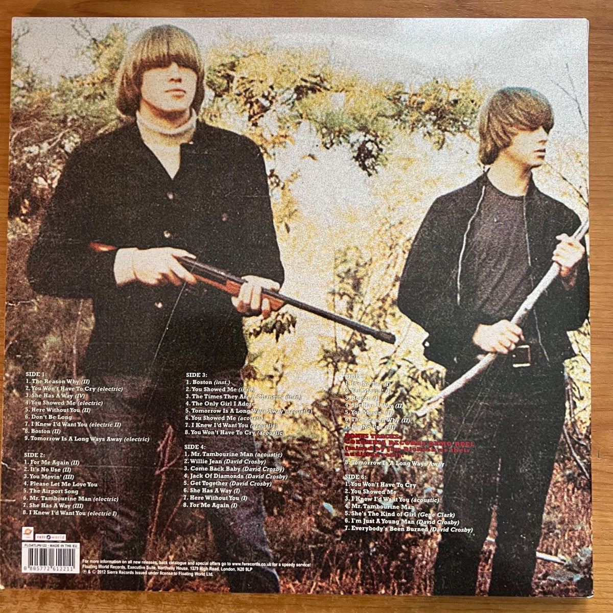 Byrds - Preflyte / 3 LPs - UK Press. 2012 - (Mint/Mint)