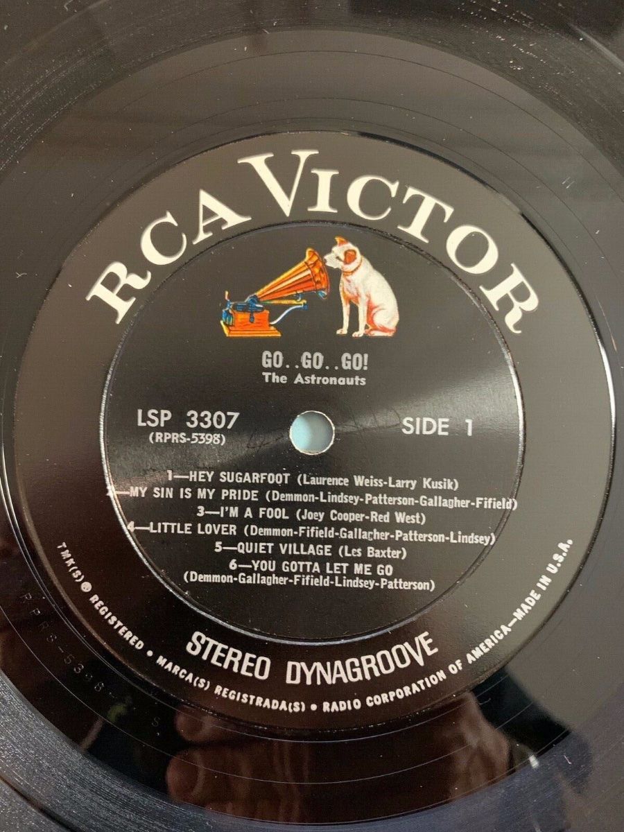 Astronauts - Go...Go...Go !!! / 1. US-Pres. 1965 - Stereo - (M-/VG++)
