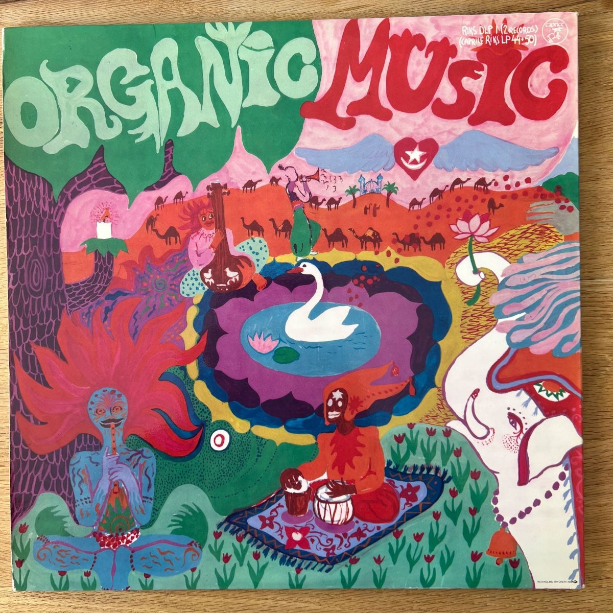 Don Cherry - Organic Music Society / 2 LP - 1er tirage suédois. 1973 - (M-/M-)